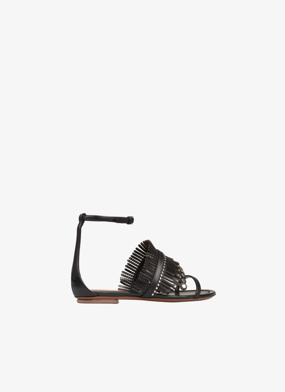 Flat Sandal ALAÏA BLACK FLAT SANDAL